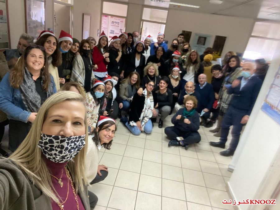 لواء القدس ومنحي يحتفل بعيد الميلاد المجيد .